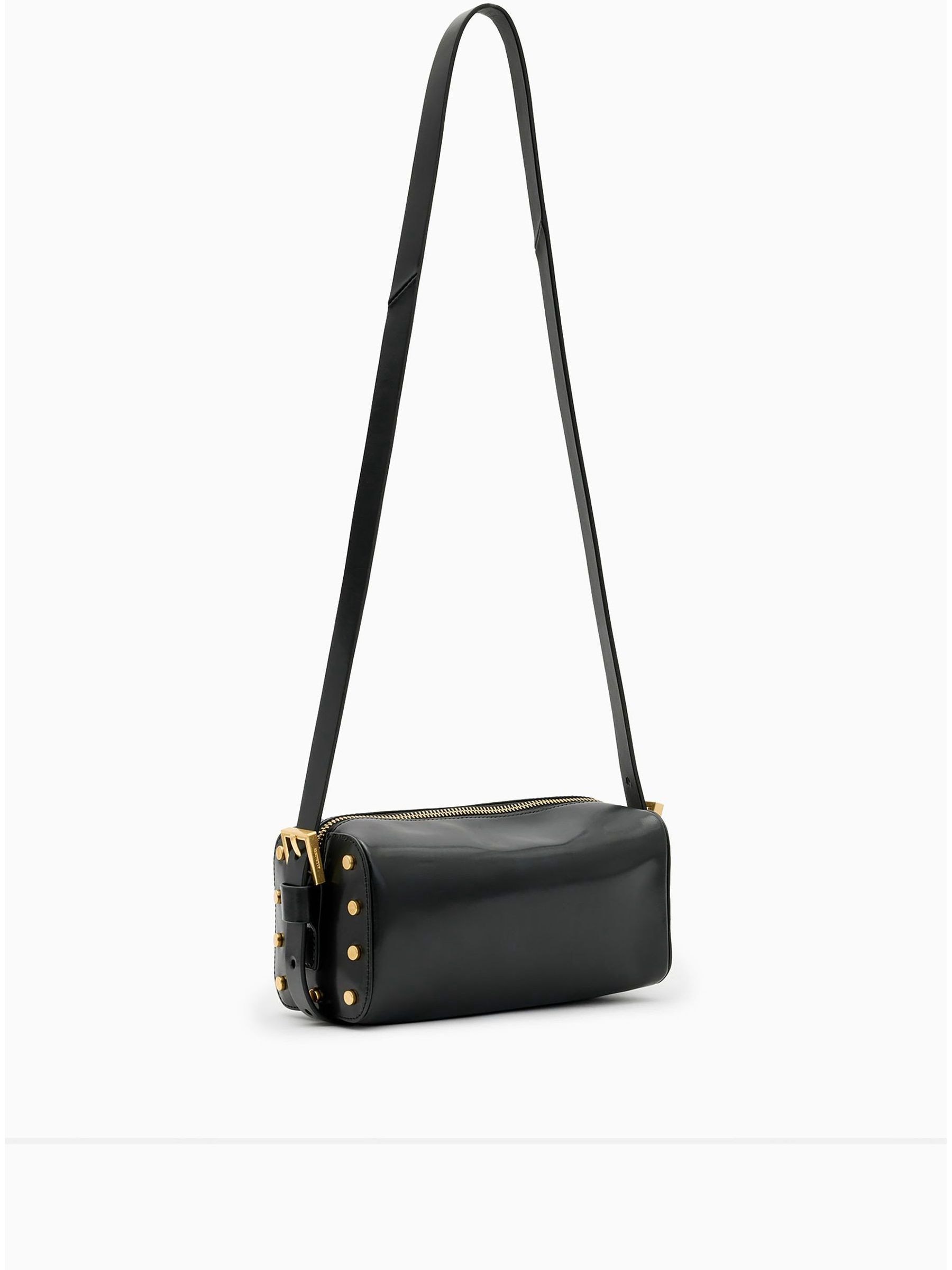 買い誠実 Bag Cross-Body Barrel Miro Black AllSaints Buy from USA Next バッグ