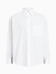 AllSaints White Sutta Longsleeve Shirt - Image 9 of 9