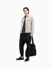 AllSaints Black Taint Trousers - Image 3 of 9