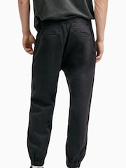 AllSaints Black Taint Trousers - Image 4 of 9