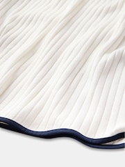 Mint Velvet White Contrast Hem Skirt - Image 7 of 7