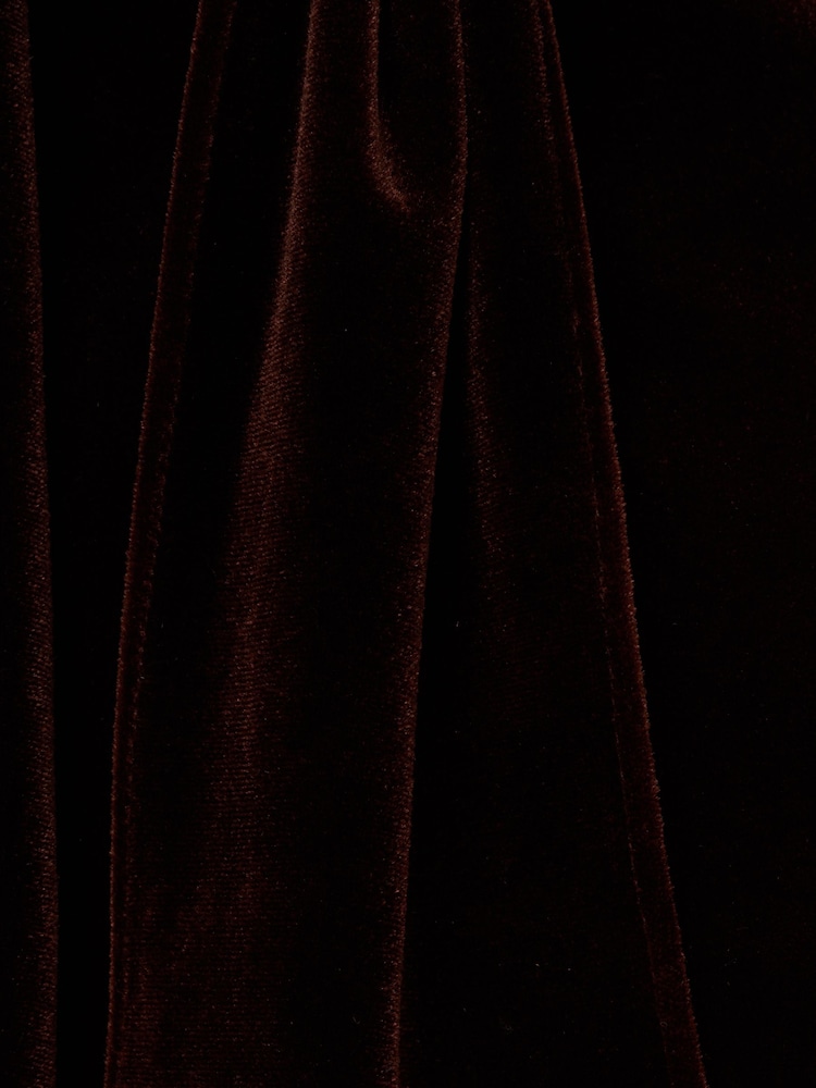Adrianna Papell Tie Front Brown Dress - Image 3 of 7