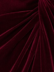 Adrianna Papell Velvet Tuxedo Dress - Image 3 of 7