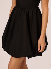 Adrianna Papell Bubble-Kleid mit Schulterbindung, 100% Baumwolle, Schwarz - Bild 6 von 6