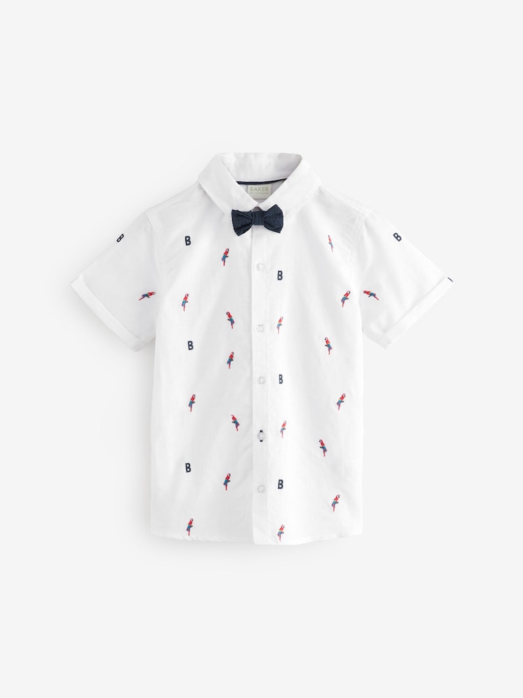 Baker by Ted Baker 3 Piece Shirt, Shorts and Braces Set - Image 7 of 11