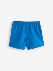 Синий - Черно-белые пляжные шорты из быстросохнуть Lacoste - Изображение 2 из 9