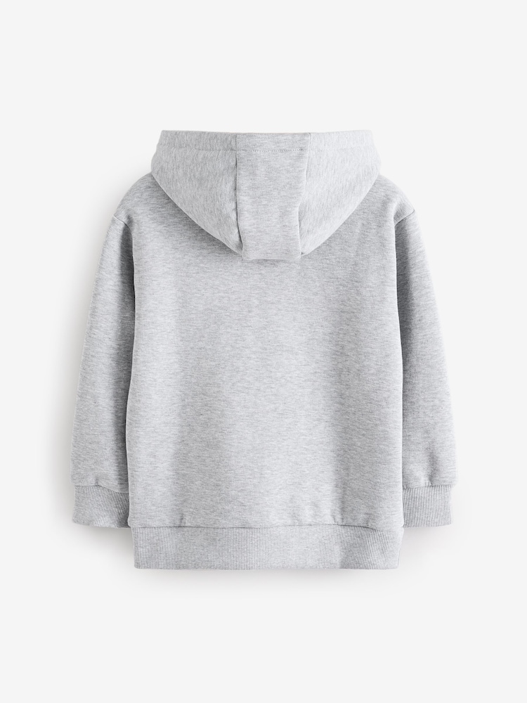Lacoste Cotton Fleece Hoodie with Pocket - Image 2 of 6