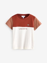 Lacoste Jersey Colorblock T-Shirt - Image 2 of 5