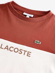 Lacoste Jersey Colorblock T-Shirt - Image 3 of 5