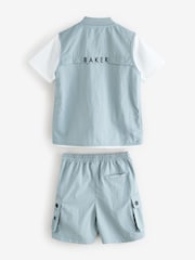 Baker by Ted Baker Gilet T-Shirt and Shorts 3 Piece Set - Image 14 of 16
