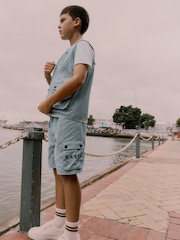 Baker by Ted Baker Gilet T-Shirt and Shorts 3 Piece Set - Image 5 of 16