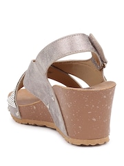 Pavers Natural Ladies Smart Sandals - Image 3 of 5