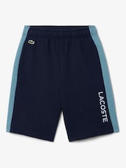 Lacoste Brushed Fleece Colorblock Shorts - Image 1 of 3