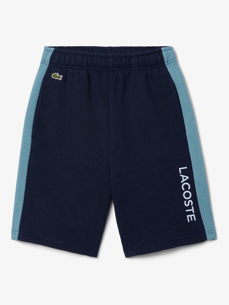 Shorts con bloques de color de polar cepillado de Lacoste - Imagen 1 de 3 Shorts con bloques de color de polar cepillado de Lacoste - Imagen 1 de 3
