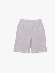 Gris - Pantalones cortos de felpa de algodón cepillado de Lacoste - Imagen 10 de 13