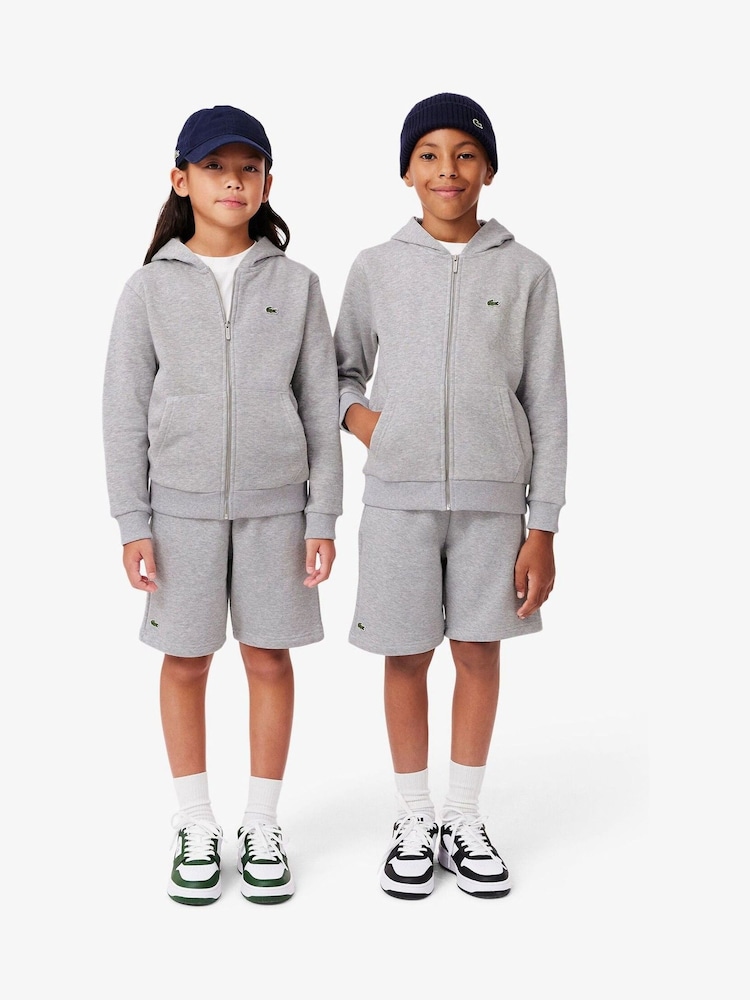 Lacoste Brushed Cotton Fleece Shorts - Image 2 of 13 Lacoste Brushed Cotton Fleece Shorts - Image 2 of 13