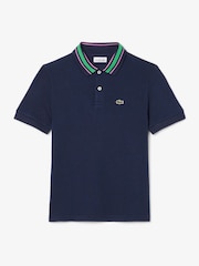 Lacoste Cotton Petite Pique Polo Shirt - Image 1 of 3