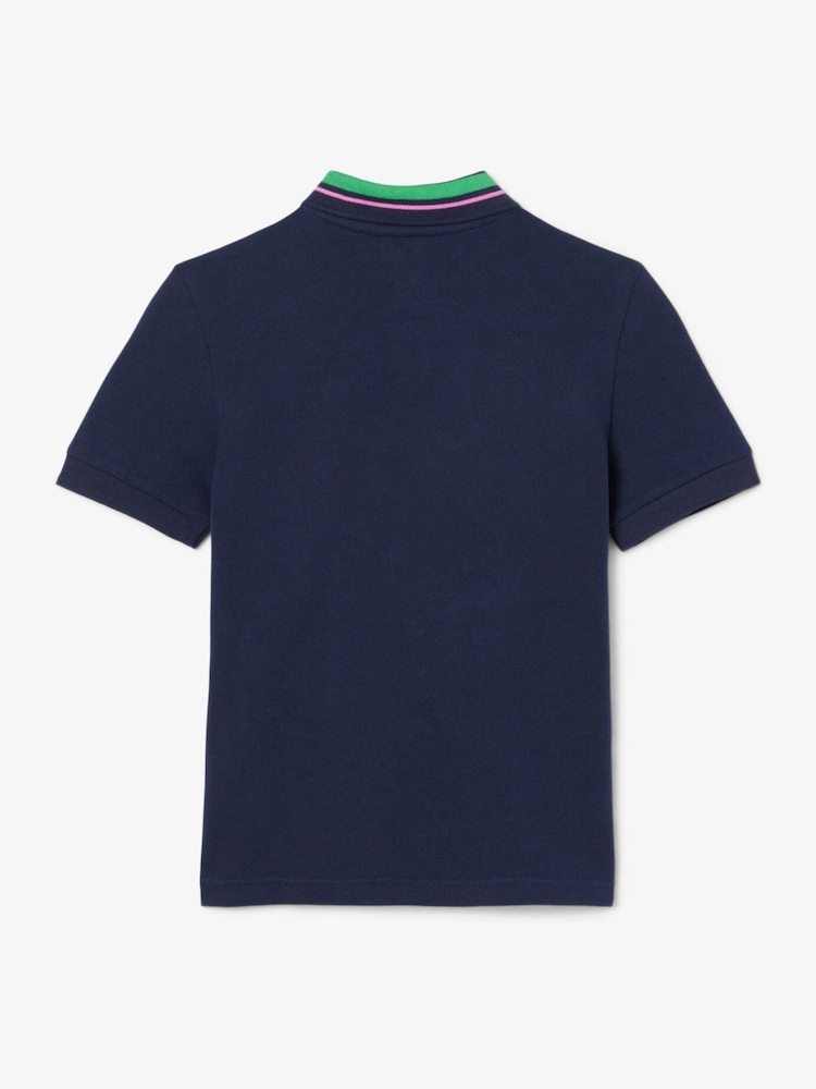 Lacoste Cotton Petite Pique Polo Shirt - Image 2 of 3
