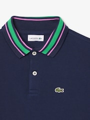 Lacoste Cotton Petite Pique Polo Shirt - Image 3 of 3