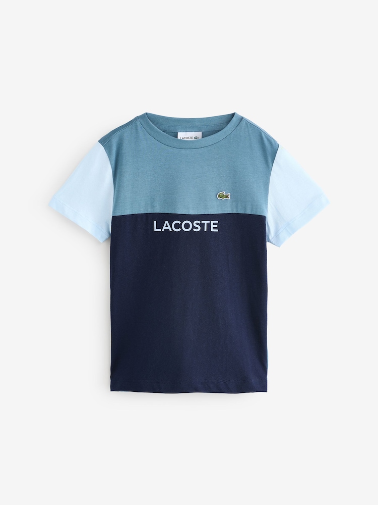Lacoste Jersey Colorblock T-Shirt - Image 5 of 9
