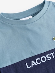 Lacoste Jersey Colorblock T-Shirt - Image 8 of 9