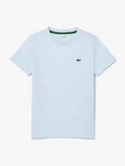 Синий - Lacoste Plain Jersey T-Shirt - Изображение 1 из 3