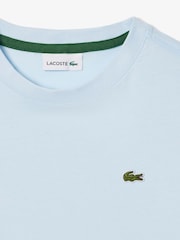 Синий - Lacoste Plain Jersey T-Shirt - Изображение 3 из 3