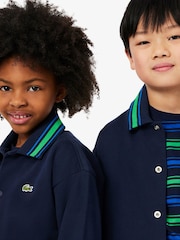 Lacoste Button-Down Fleece Sweatshirt - Image 3 of 10