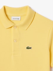 Желтый - поло для детей Lacoste Classic - Image 11 of 11