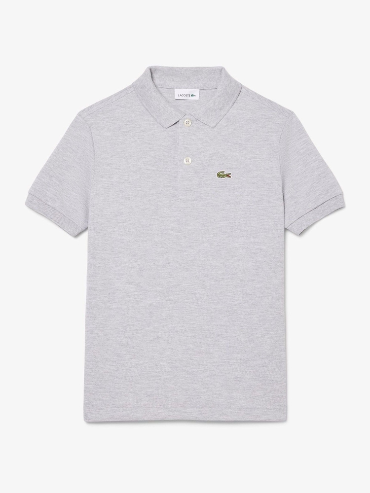 Серый - поло для детей Lacoste Classic - Image 1 of 2