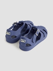 JoJo Maman Bébé Navy Jelly Sandals - Image 2 of 4
