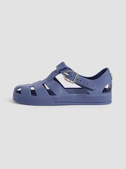 JoJo Maman Bébé Navy Jelly Sandals - Image 4 of 4