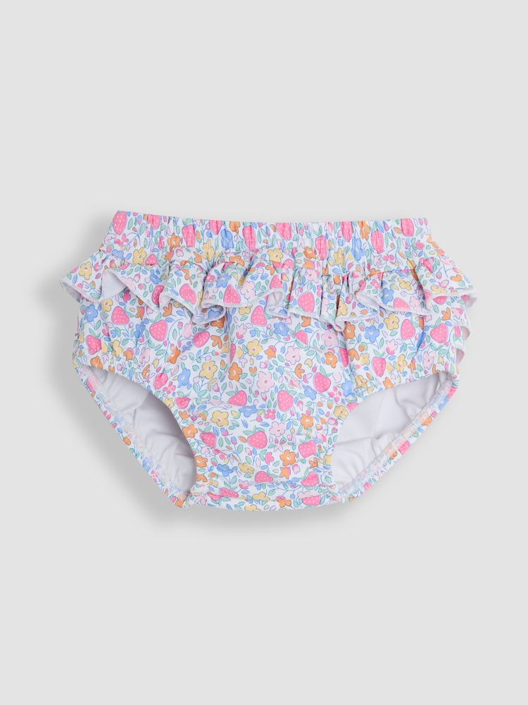 JoJo Maman Bébé Pink Swim Nappy - Image 1 of 3