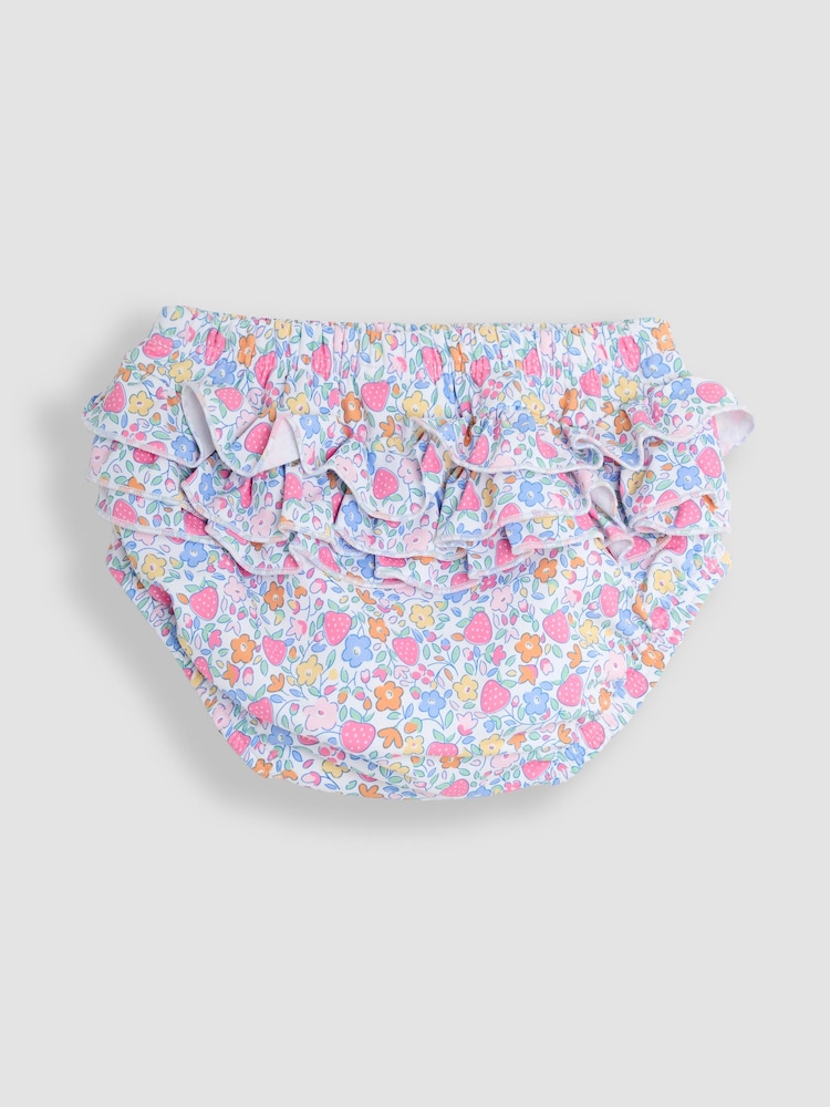JoJo Maman Bébé Pink Swim Nappy - Image 2 of 3