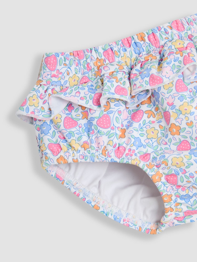 JoJo Maman Bébé Pink Swim Nappy - Image 3 of 3
