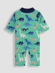 JoJo Maman Bébé Turquoise Sun Protection Suit - Image 1 of 3