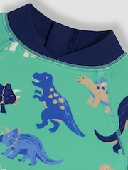 JoJo Maman Bébé Turquoise Sun Protection Suit - Image 3 of 3