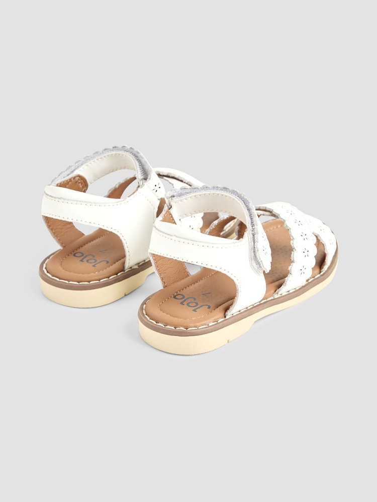 JoJo Maman Bébé Cross-Over Leather Sandals - Bild 2 von 4 JoJo Maman Bébé Cross-Over Leather Sandals - Bild 2 von 4