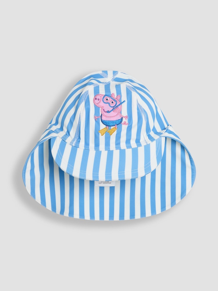 JoJo Maman Bébé Peppa Pig Sun Protection Hat - Imagen 1 de 3