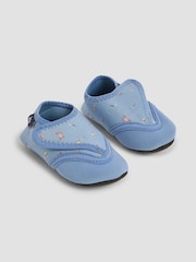 Jojo Maman Bébé Blue Beach Swim Shoes - Image 1 of 3