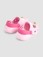 JoJo Maman Bébé Pink Slip On Clog - Image 2 of 4