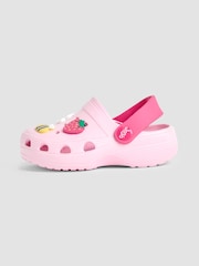 JoJo Maman Bébé Pink Slip On Clog - Image 4 of 4