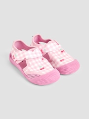 JoJo Maman Bébé Pink Beach and Swim Sandals - Image 1 of 4