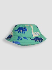 JoJo Maman Bébé Turquoise Bucket Sun Hat - Image 1 of 3