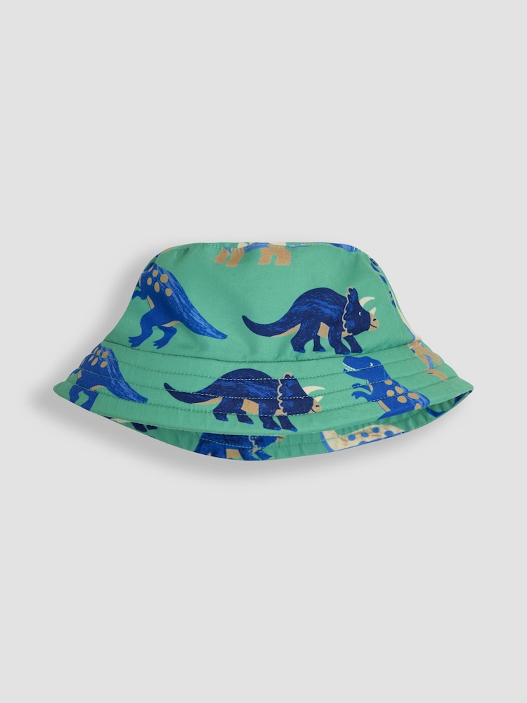 JoJo Maman Bébé Turquoise Bucket Sun Hat - Image 2 of 3