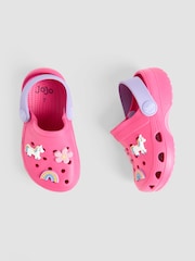 JoJo Maman Bébé Fuchsia Slip On Clog - Image 3 of 4
