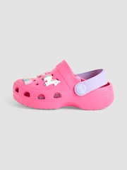 JoJo Maman Bébé Fuchsia Slip On Clog - Image 4 of 4