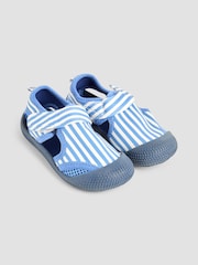 JoJo Maman Bébé Blue Beach and Swim Sandals - Image 1 of 4
