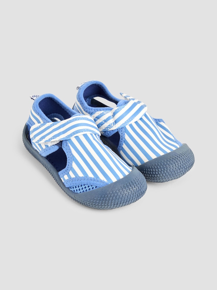 JoJo Maman Bébé Blue Beach and Swim Sandals - Image 1 of 4