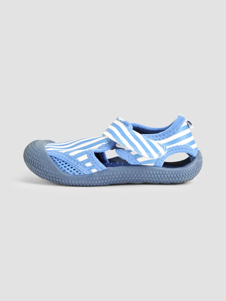 JoJo Maman Bébé Blue Beach and Swim Sandals - Image 4 of 4
